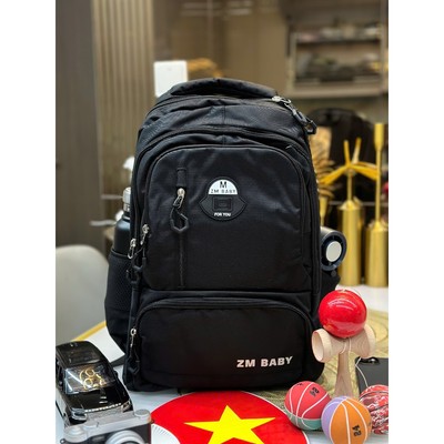 Balo Học Sinh - BALO BALO FULLBLACK ML  Tiểu Học/THCS/THPT Chống Gù Lưng, Siêu Nhẹ, Quai Đeo Thoáng Khí, An Toàn Cho Bé