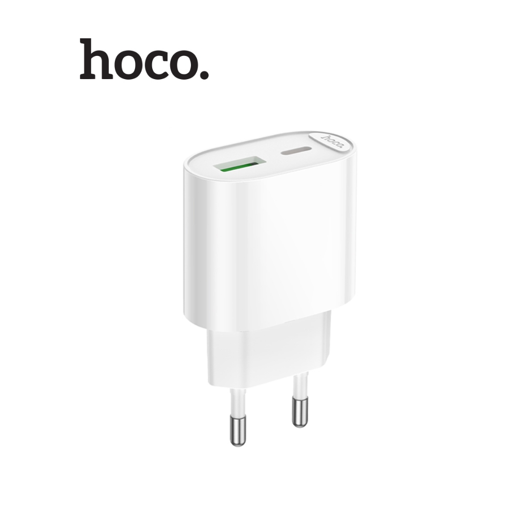 Củ Sạc Nhanh Hoco C109 / C109A PD20W 1 cổng USB và 1 cổng Type-C, chân cắm tiêu chuẩn | BigBuy360 - bigbuy360.vn