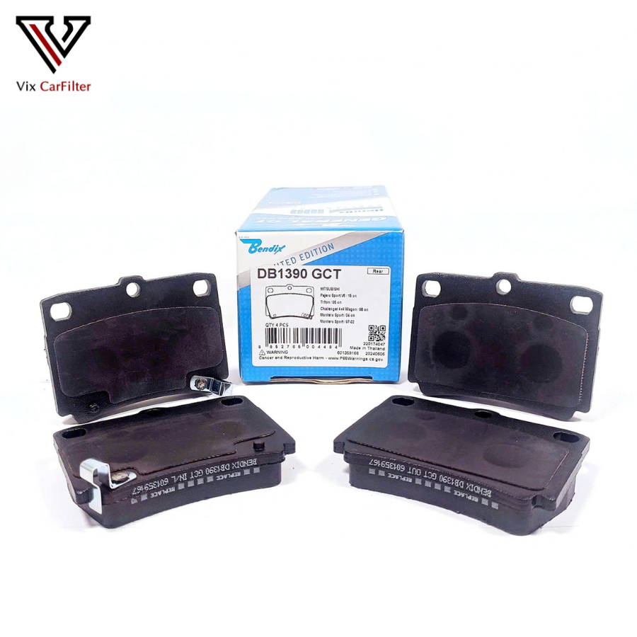 Má phanh sau Mitsubishi Pajero Sport 2015+. Mã MR389575