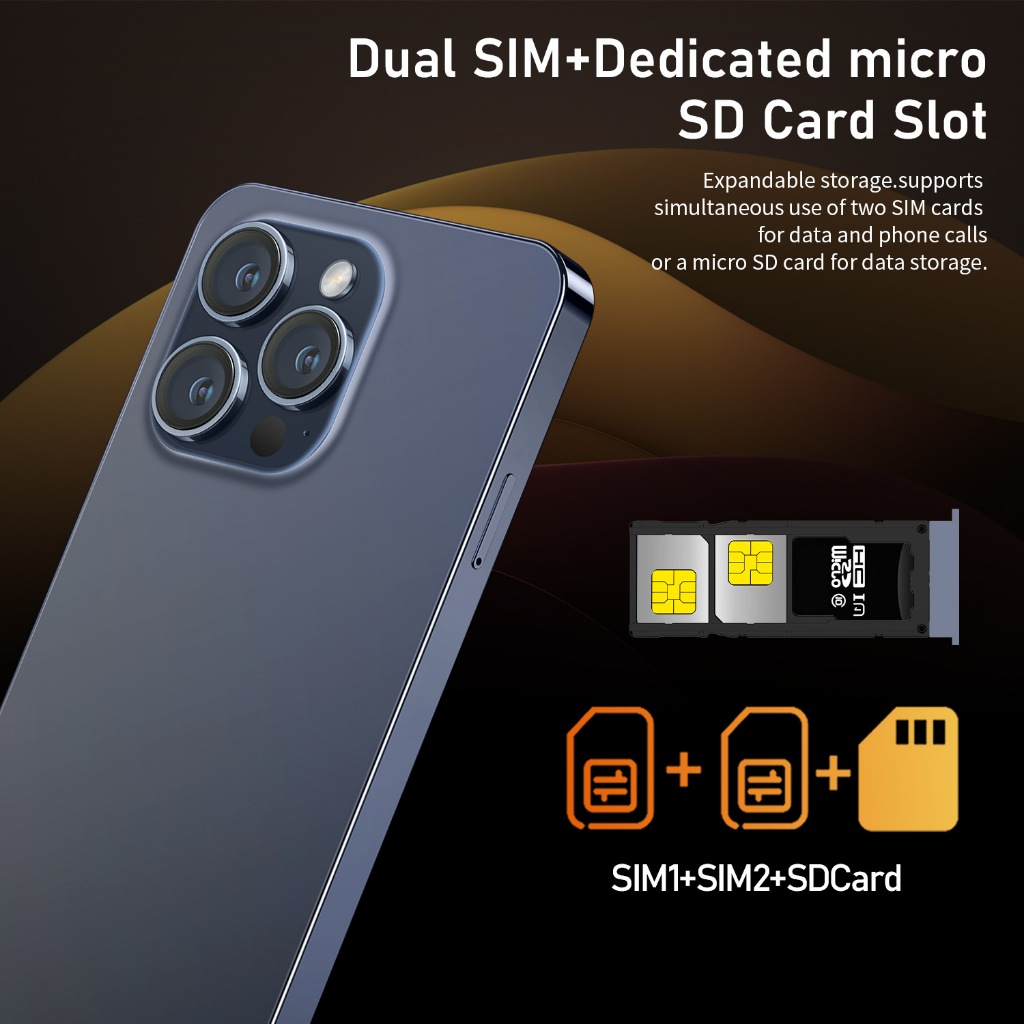 I15 Pro Max điện thoại 16GB RAM +1TB ROM Mạng 3G/4G/5G Full HD 48MP+108MP Camera điên thoại gia rẻ | BigBuy360 - bigbuy360.vn