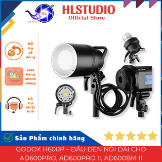 Godox H600P Đầu Đèn Nối Dài Cho AD600Pro/AD600Pro II/AD600BM II - Ngàm Bowens HL Studio