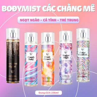 Xịt thơm bodymist 236ml hương thơm cá tính, quyến rũ, ngọt ngào,dịu dàng, dễ chịu, thích hợp đi chơi, đi học...