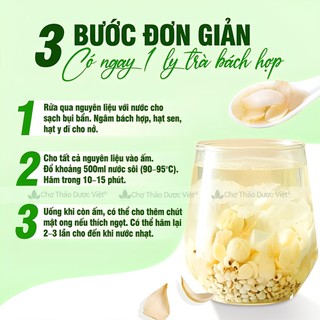 Bách hợp khô 1kg, bá hợp, tỏi rừng, dùng pha trà, hầm canh, bổ phế, tốt cho sức khoẻ