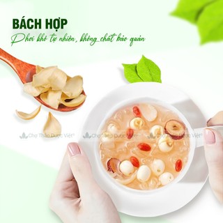 Bách hợp khô 1kg, bá hợp, tỏi rừng, dùng pha trà, hầm canh, bổ phế, tốt cho sức khoẻ