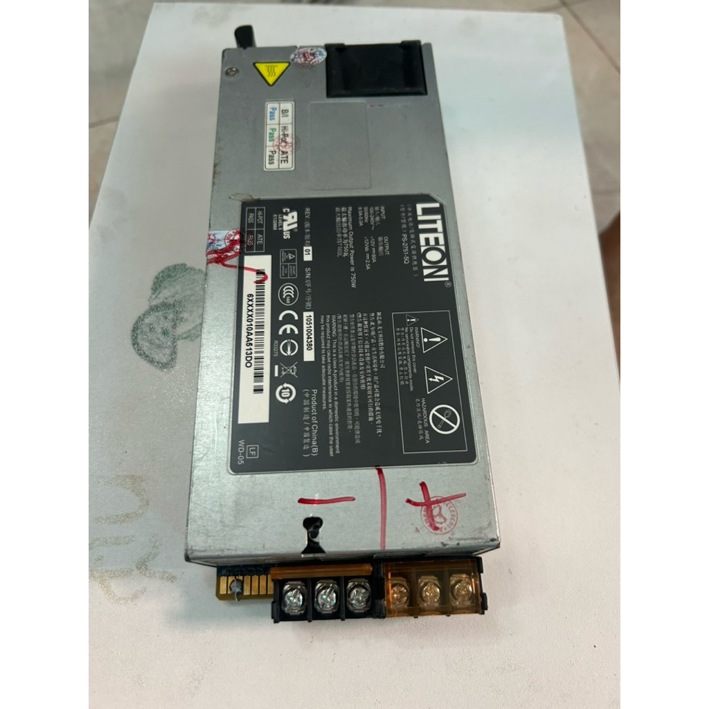 Nguồn server liteon 750w 12v 60A đã kích sẵn mod tổ ong