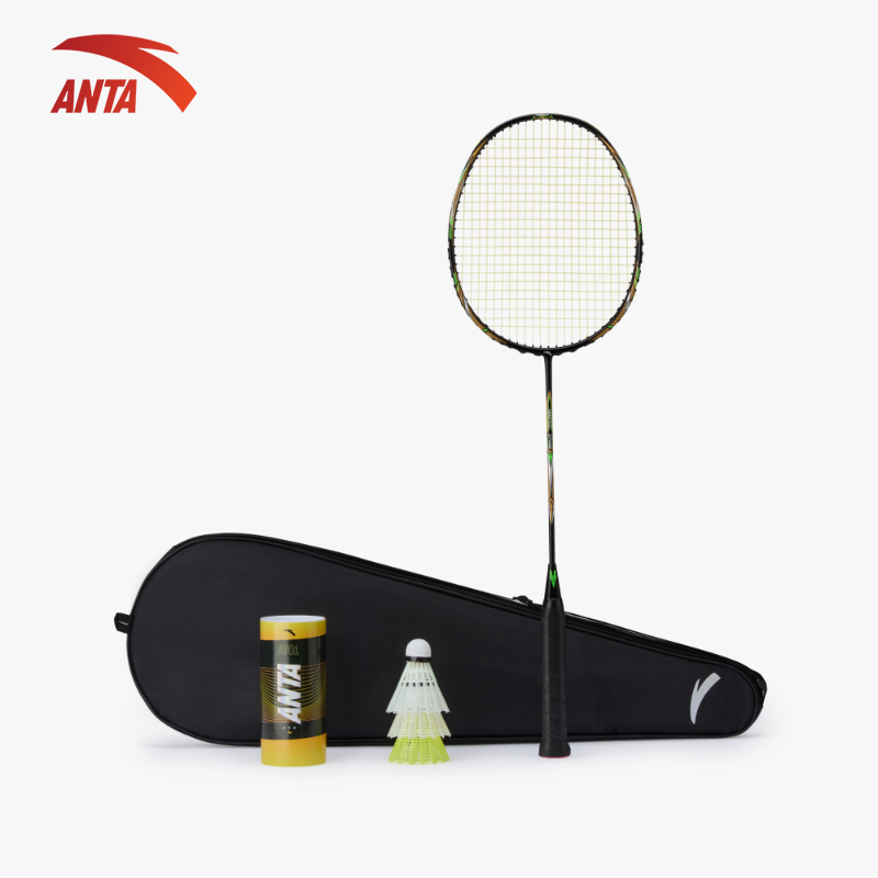 ANTA Vợt Cầu Lông căng dây 26lbs 4U 5G Core Pilot Control CP600 – Badminton Kiểm Soát 1825315604R tặ