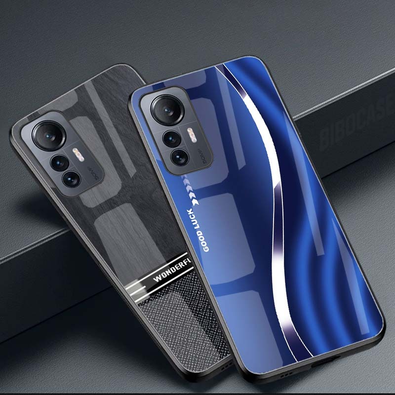 Ốp Lưng XIAOMI MI 12, MI 12X, MI 12 PRO Mặt Lưng Kính Cao Cấp, Chống Sốc, Hàng Mới