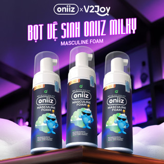  Bọt vệ sinh nam giới Oniiz Plus hương Milky dung dịch Masculine foam sạch sâu mát lạnh dưỡng ẩm 145ml - V2Joy Vietnam 