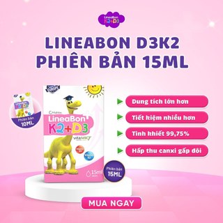[✨XANH XỊT 285K] Bộ Canxi Bestical & D3K2 LineaBon Cho Bé – Bổ Sung Canxi, Vitamin D3 K2 MK7, Tăng Cường Phát Triển