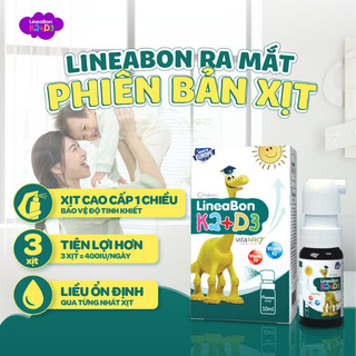 [✨XANH XỊT 285K] Bộ Canxi Bestical & D3K2 LineaBon Cho Bé – Bổ Sung Canxi, Vitamin D3 K2 MK7, Tăng Cường Phát Triển