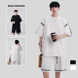  Đồ Bộ Nam Cao Cấp Cổ Tròn Chất Vải Cotton Tăm Mềm Mịn Phong Cách Đơn Giản Trẻ Trung  Có Hộp + Qùa  ĐB02 