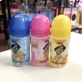 Combo 5 Chai Hồ nước, keo nước dán giấy 35ml Deli - E7301