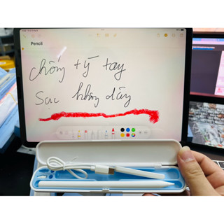   Quà tặng pencil tip  sạc k dây  hộp   Bút pencil sạc ko dây dùng cho ipad gen 10 11 air pro 