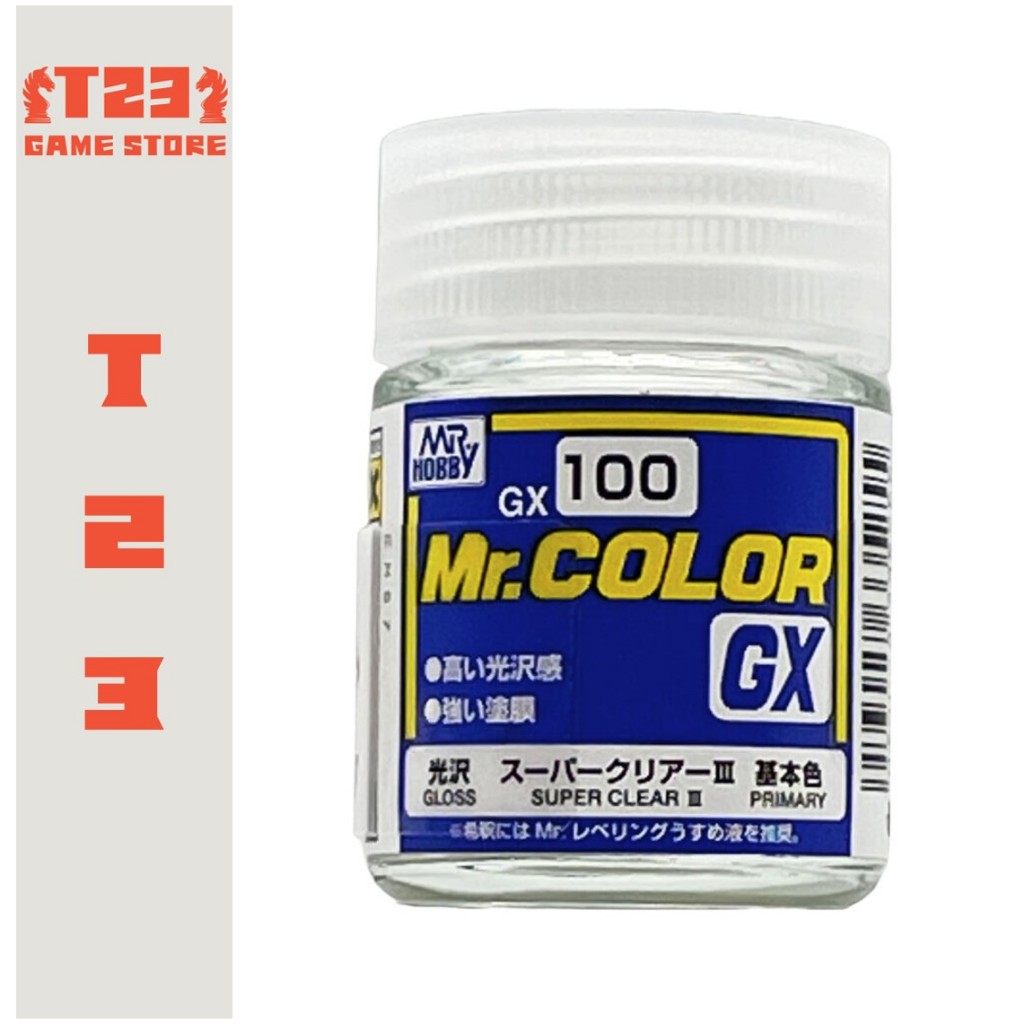 Sơn Topcoat MR.COLOR GX SUPER CLEAR III – CHÍNH HÃNG MR. HOBBY