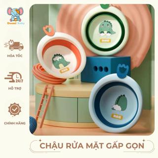 Chậu Rửa Mặt Gấp Gọn Cao Cấp Cho Bé Siêu Tiện Lợi Doomi Store - HT719