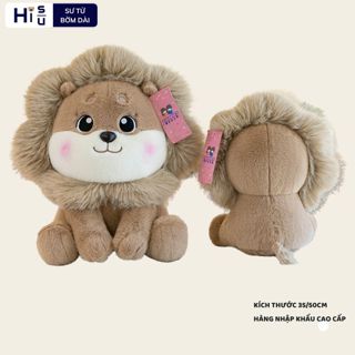  Gấu Bông Sư Tử Có Bờm Dài Size 35 45Cm Chất Liệu Lông Thỏ Mềm Mại Làm Quà Tặng Cho Bé 