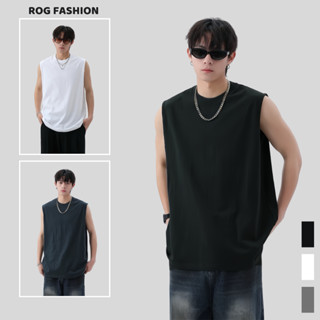 Áo thun tanktop nam, ba lỗ ROG chất vải cotton mặc đi chơi, đi tập gym, chạy bộ, bóng chuyền TT01