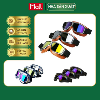 Kính Phi Công Gắn Nón Bảo Hiểm - Trang Trí Mũ Bảo Hiểm 1/2 - Trang Trí Mũ Bảo Hiểm 3/4