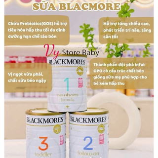 Sữa Blackmores 900gr số 1,2,3 Úc - Date mới nhất