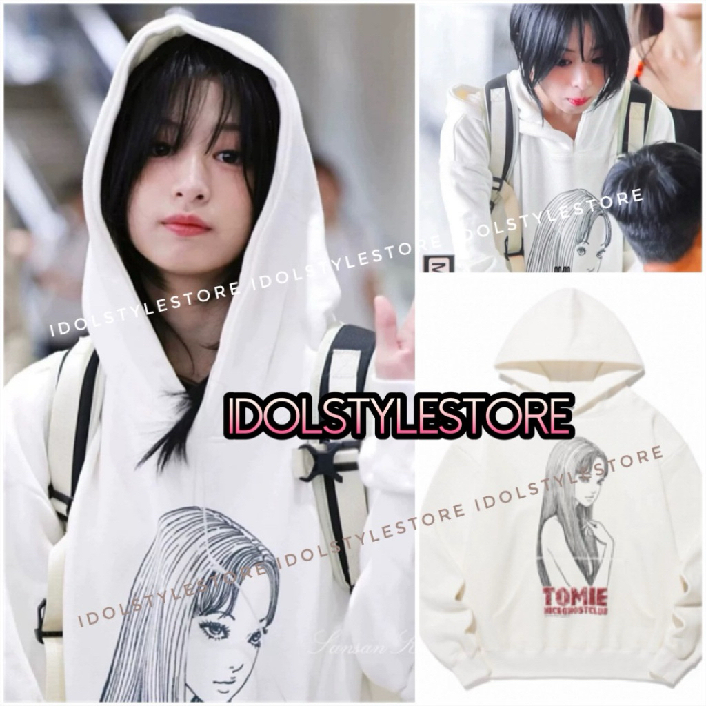 áo nỉ mũ co dãn Ahyeon Baemons