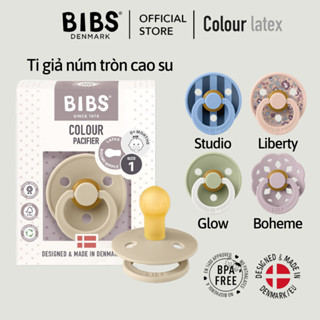  Ti giả Bibs Colour Studio Liberty Boheme ty ngậm Frigg Daisy Rope núm TRÒN CAO SU Đan Mạch 