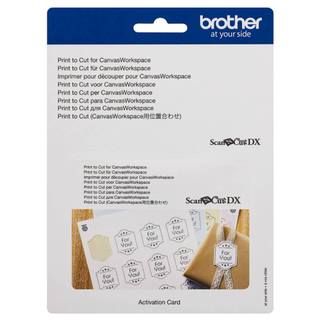 Phụ kiện máy Cắt ScanNcut SDX1200 | Bộ cập nhật tính năng cắt bản in Brother CADXPRNTCUT1