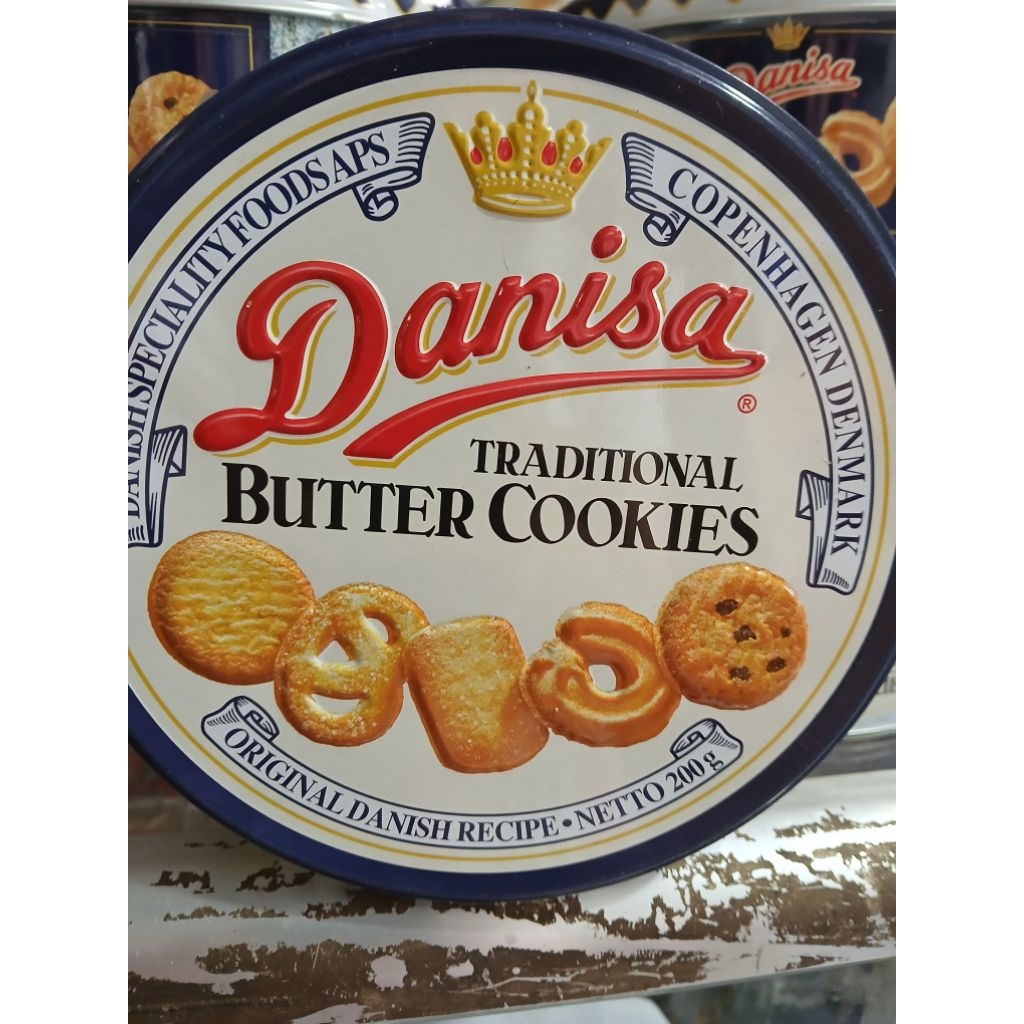 Bánh quy bơ DANISA hộp 200g - 454g