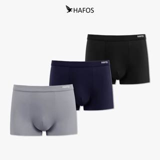  Quần lót nam HAFOS boxer nam vải lụa 100% cao cấp thoáng mát HAFOS 