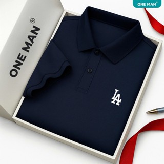 Áo polo nam ONE MAN [Tặng kèm hộp] ngắn tay, chất liệu cotton thoáng mát, co giãn nhẹ, kiểu dáng basic, lịch lãm PL005