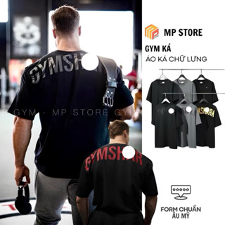 Áo Thun Thể Thao Nam Oversize Cotton 100% In Chữ Sau Lưng Local Brand 2025