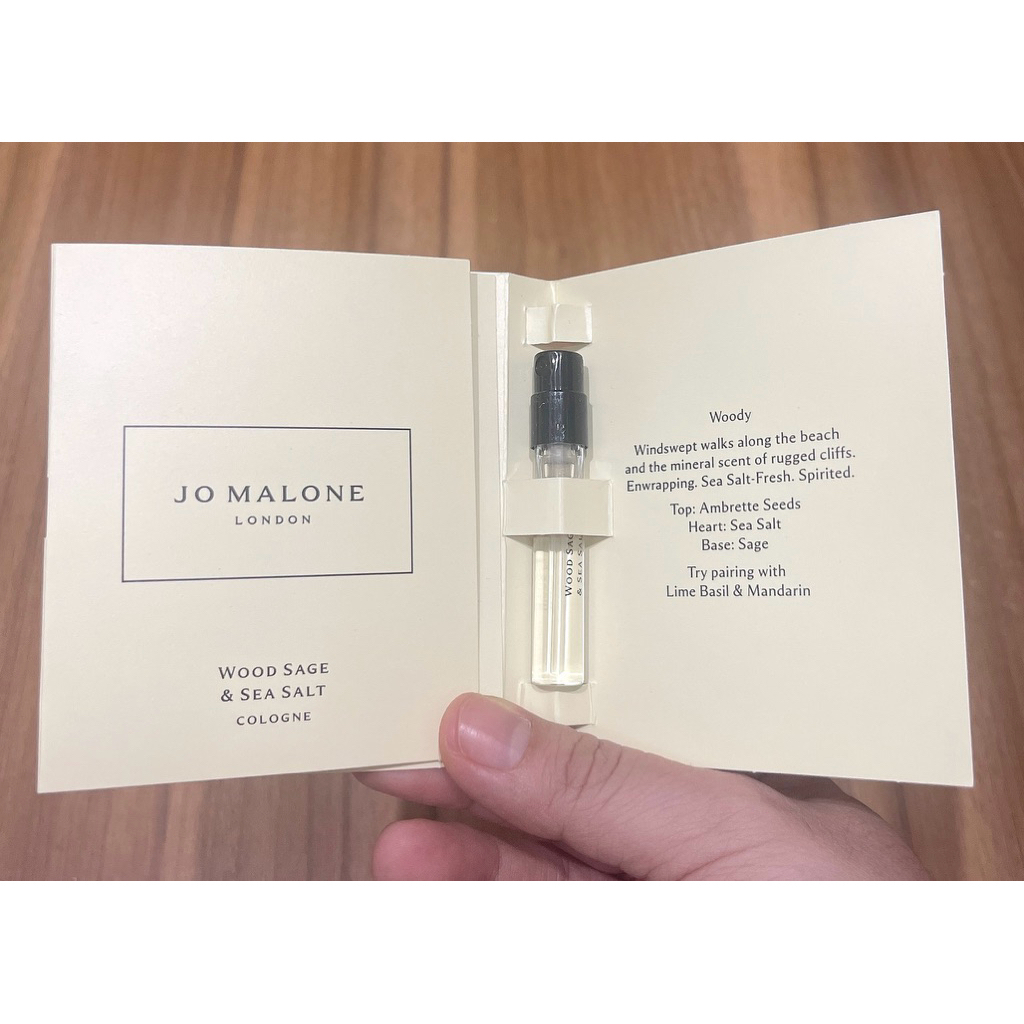 Vial - Nước Hoa Jo Malone Wood Sage & Sea Salt 1.5ml
