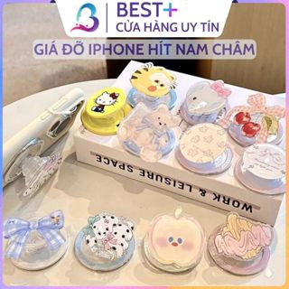  Giá Đỡ Điện Thoại Mag.safe Hít Nam Châm Từ Tính Siêu Mạnh Popsocket Griptok Ring Tiện Lợi BESTPLUS 