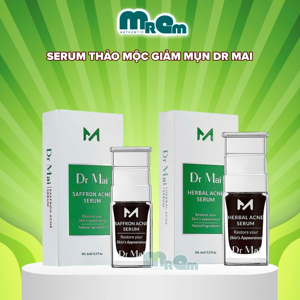 Serum Dr Mai giảm mụn mờ thâm thảo mộc