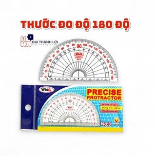  Combo 10 Cây Thước Kẻ Dẻo Đo Độ Đo Góc WinQ No.3 No.4 