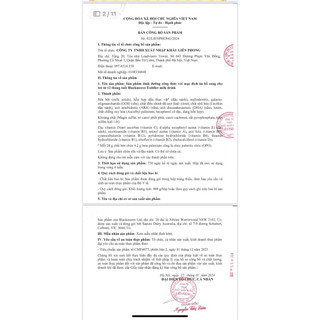 Sữa Blackmores 900gr số 1,2,3 Úc - Date mới nhất