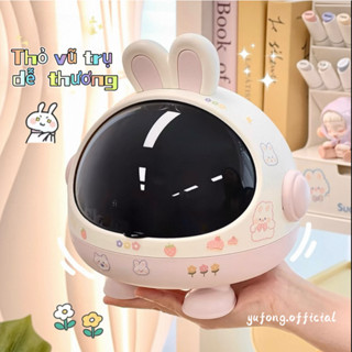  Hộp đựng đồ hình thỏ để bàn dễ thương cho trẻ em học sinh nữ phụ kiện tóc giá để đồ trang trí bàn làm việc hộp đựng 