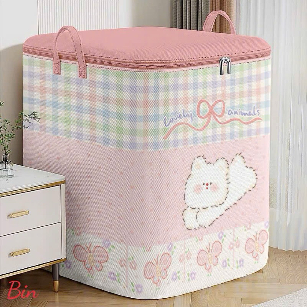 Túi Đựng Đồ Đa Năng Size To 150L Hoạ Tiết Xinh Xắn ( Không Có Khung )