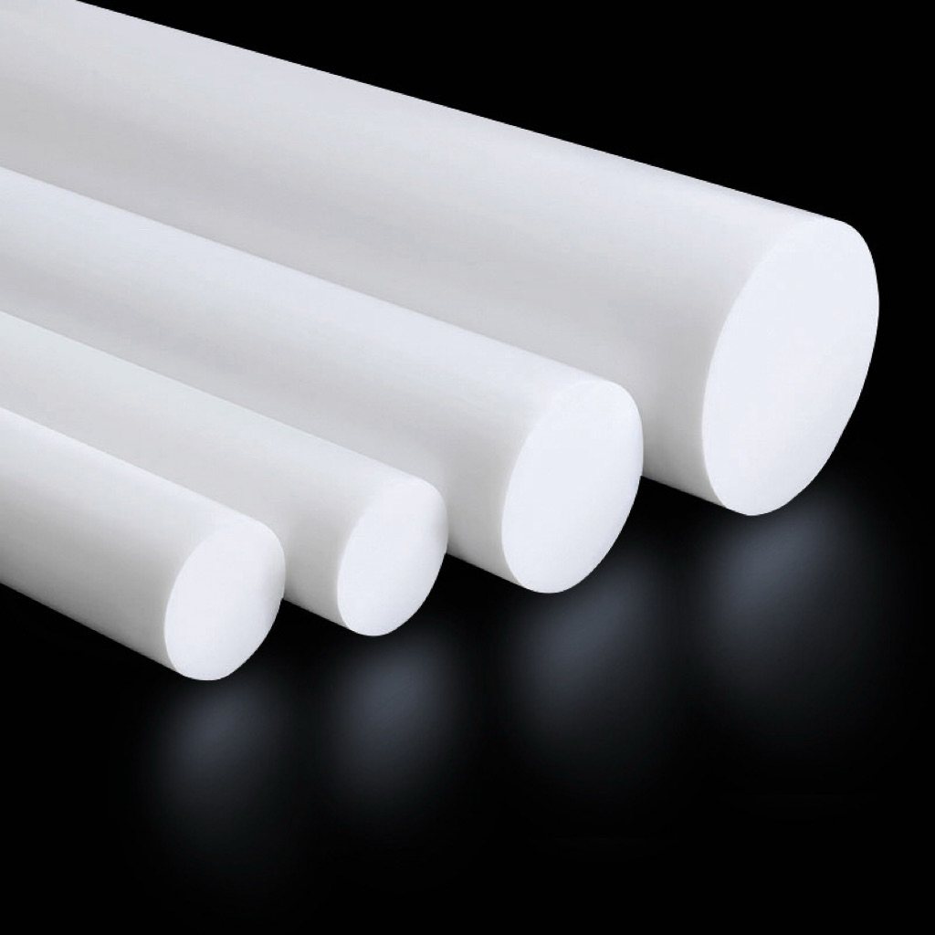 Nhựa Teflon(PTFE) chiều dài: 30cm. đường kính 30mm~65mm