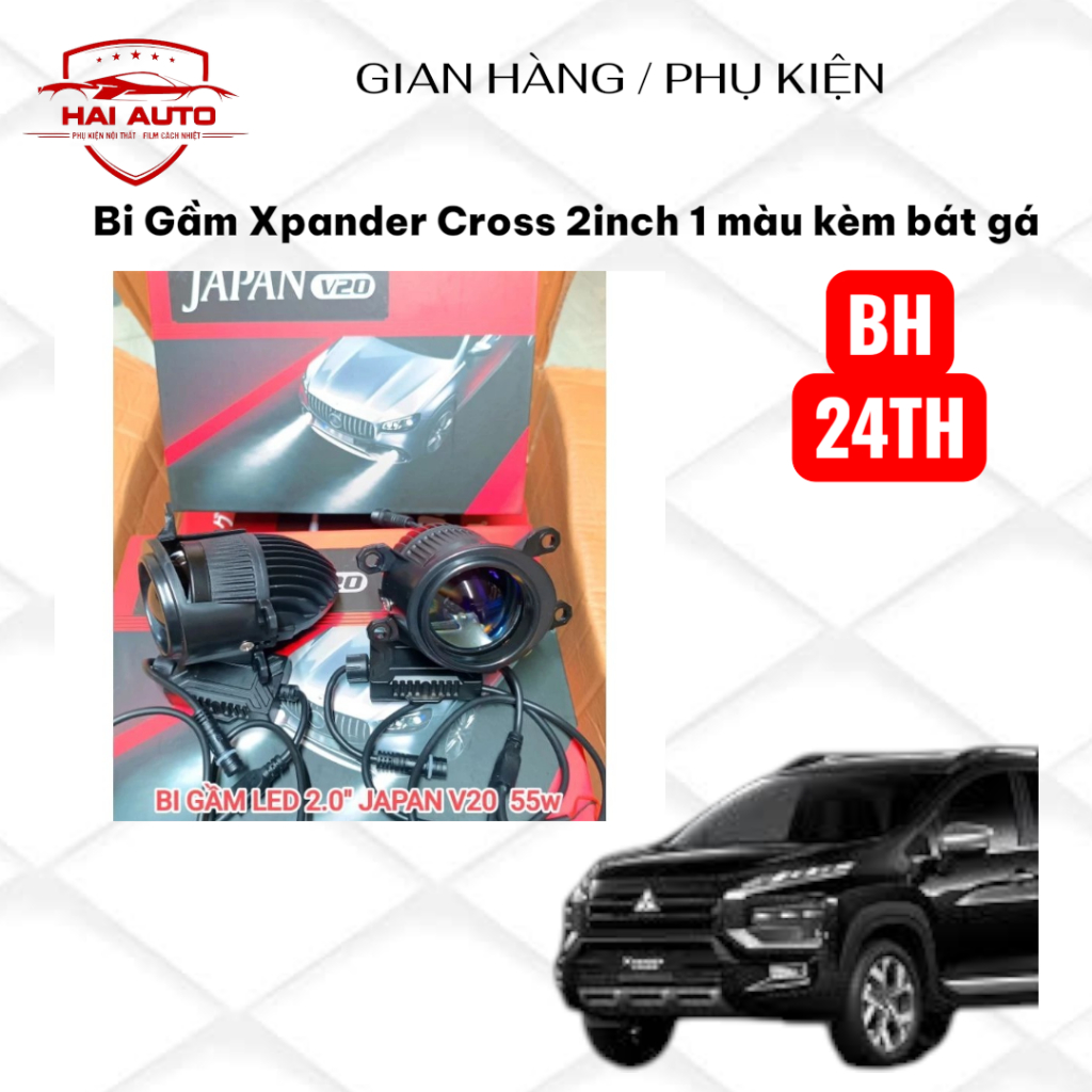 (Hướng Dẫn Lắp Đặt) Bi Gầm 2inch Xpander Cross 1 màu / 3 màu Bảo hành 2 năm, lỗi 1 đổi 1.
