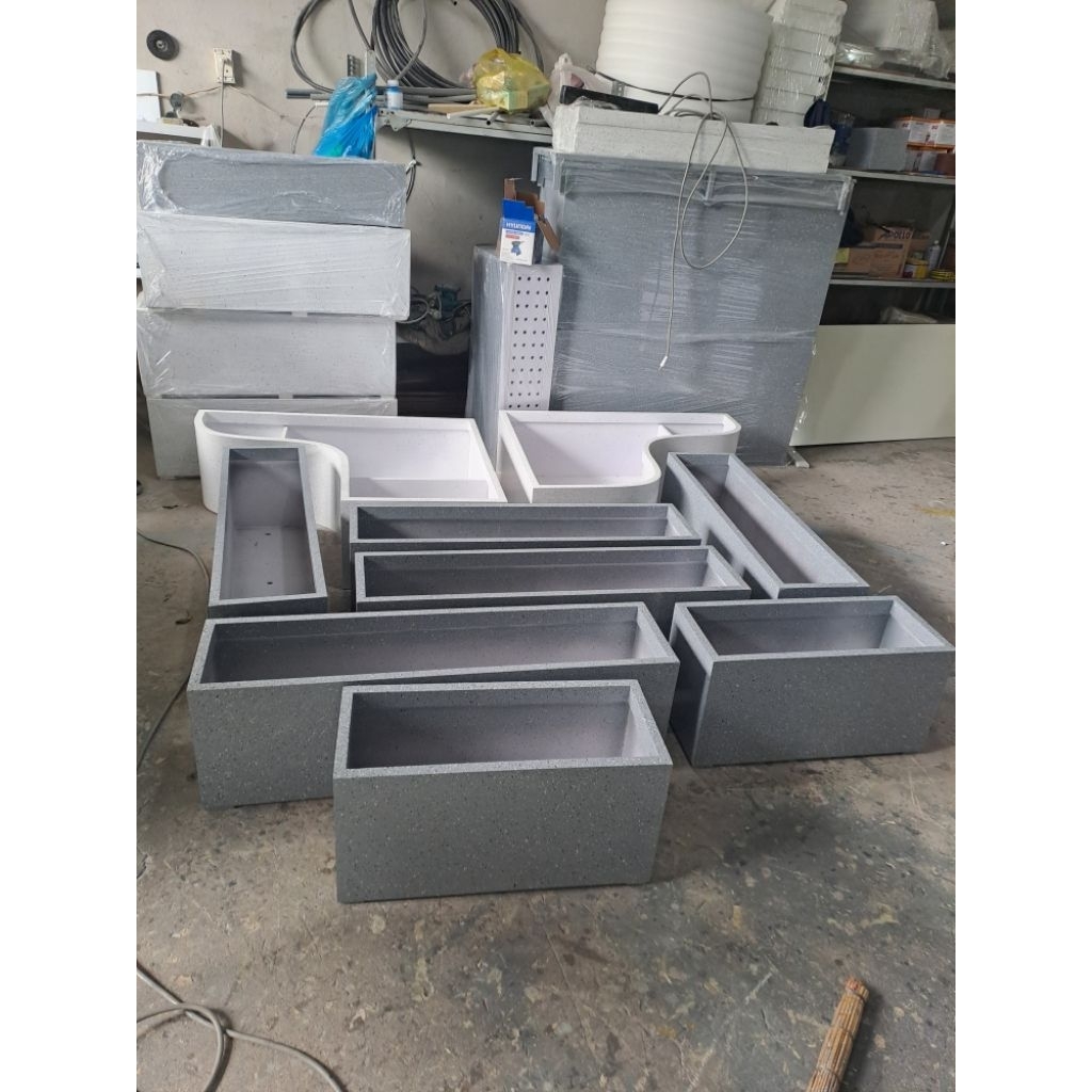 châu composite 70x30x30 giả đá