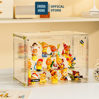  Hộp Trong Suốt Chia Ngăn Đựng Mô Hình ENODA HOME Hộp Trưng Bày Mô Hình 2 Size Kèm Sticker Trang Trí HTS030 