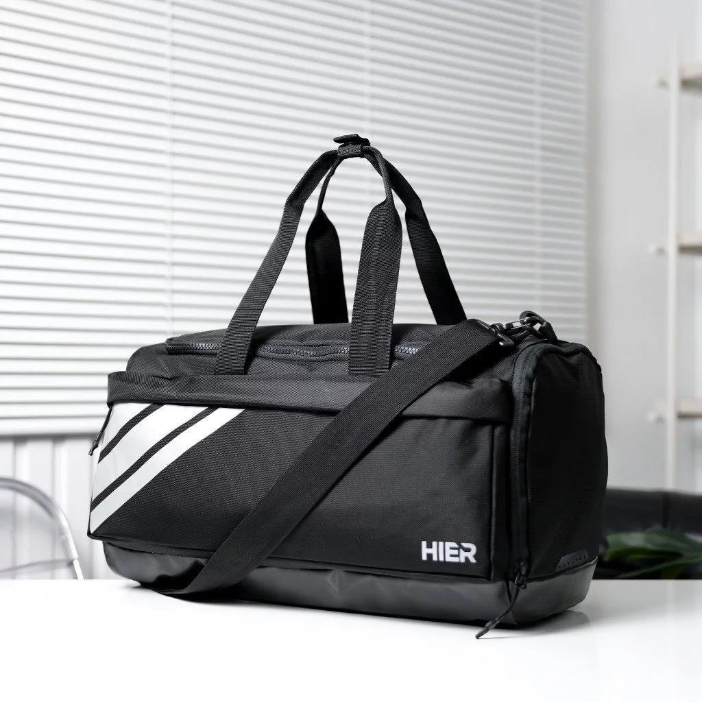 Túi trống Hier Gym thể thao du lịch chính hãng Sportwear Bag Duffel Ngăn chính rộng rãi chống thâm n