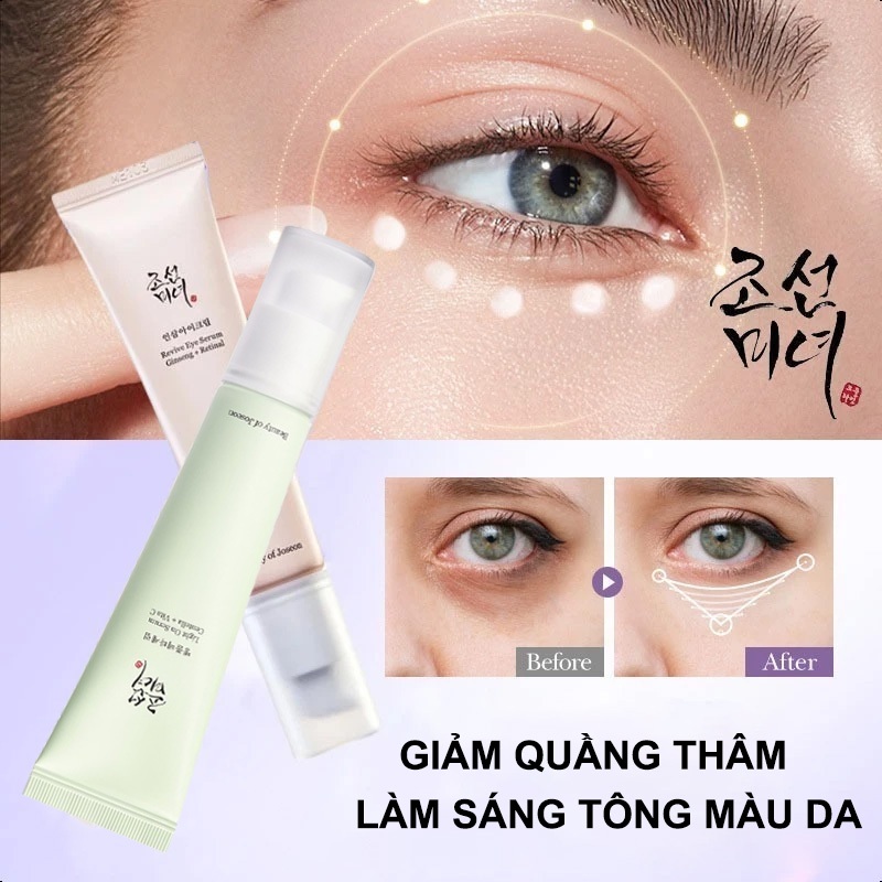 Tinh chất giảm nếp nhăn mắt Beauty of Joseon Revive Eye Cream 30ml / Beauty of Joseon Light On Serum