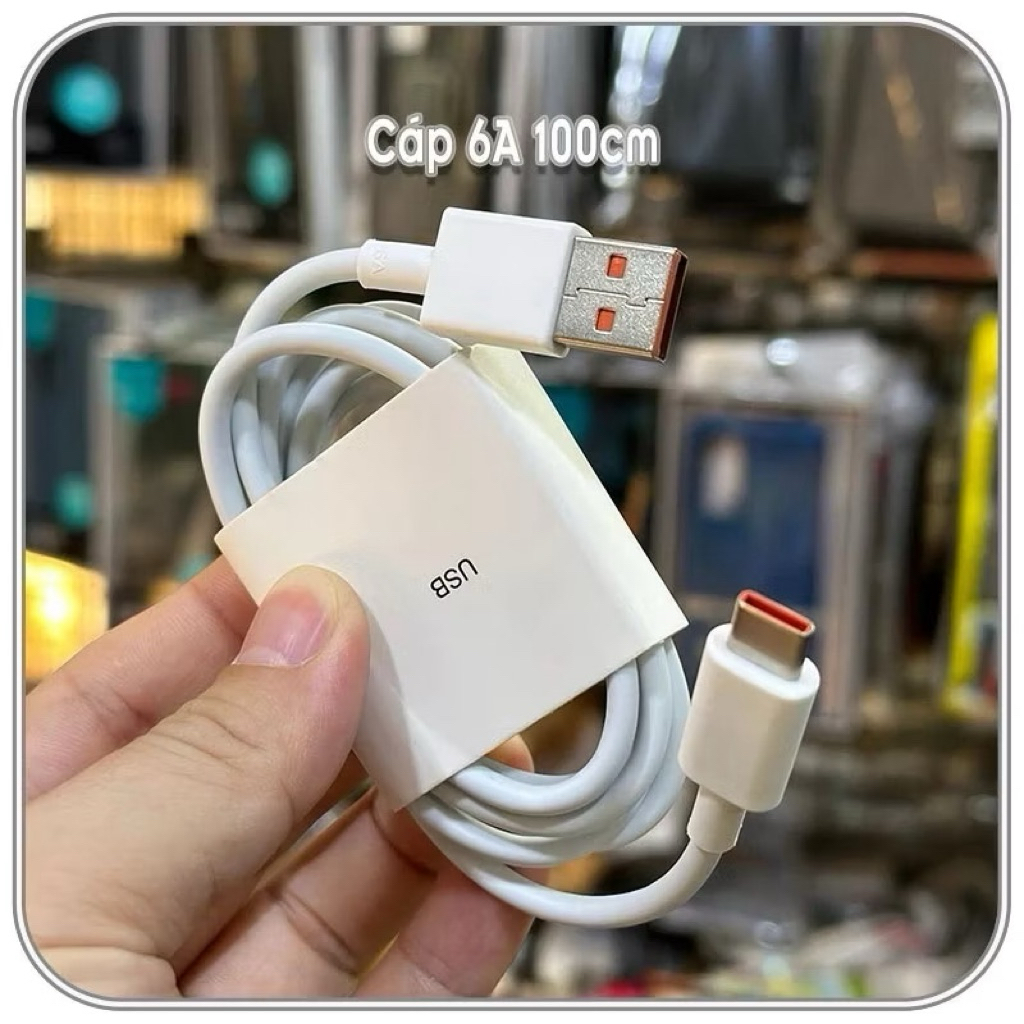Dây Cáp OPPO Hổ Trợ Sạc Siêu Nhanh lên đến 120W Type-C Cao Cấp D888