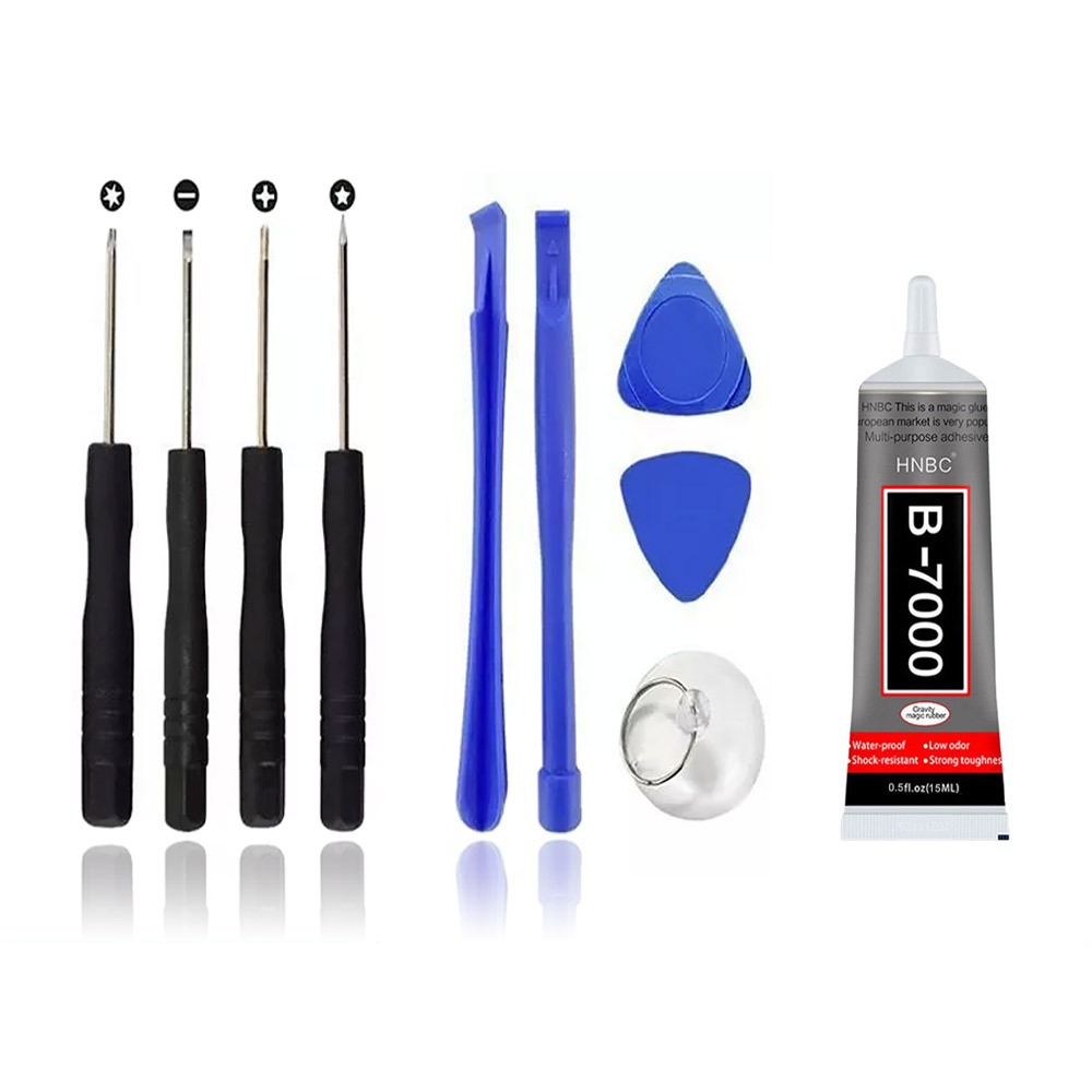 Bộ tua vít keo, Bộ tua vít 8 món để sửa chữa và tháo màn hình
