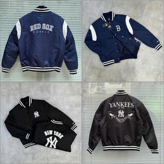   CHÍNH HÃNG  Áo Khoác NEW ERA x MLB BOSRED JUMPER MÀU NAVY 14112322* ÁO Bomber Jacket MLB HÀNG CHÍNH HÃNG 