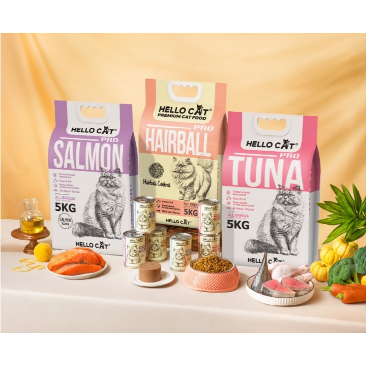[Bao 5kg] Hạt Hello Cat Cho Mèo 5kg - Hạt Cho Mèo Hello Cat