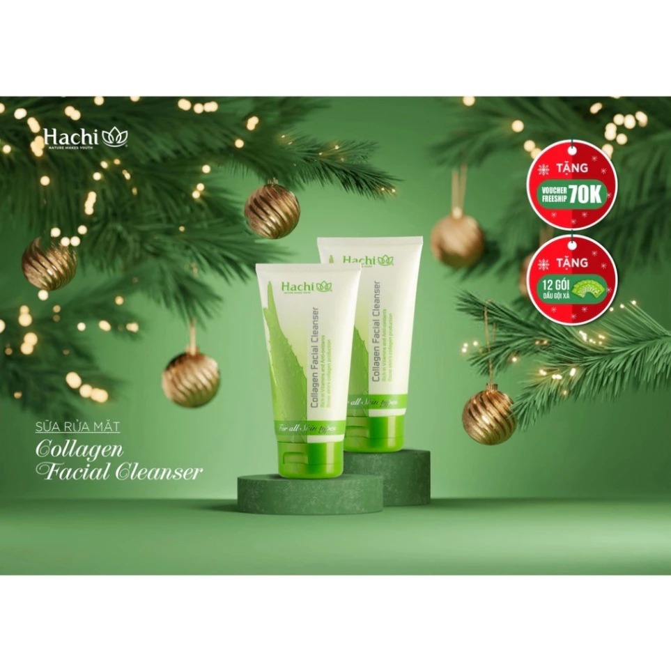 sữa rửa mặt hachi chai 150g