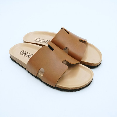 Dép đế trấu chữ H nam nữ thời trang Birken cực xinh và cá tính BIOLINE - PU04