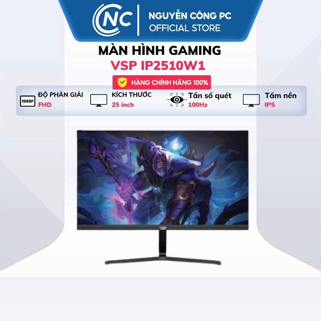 Màn hình VSP kích thước 21.5in|24in|27in  FHD tấm nền IPS tần số 100Hz - Bảo hành 36 Tháng | BigBuy360 - bigbuy360.vn
